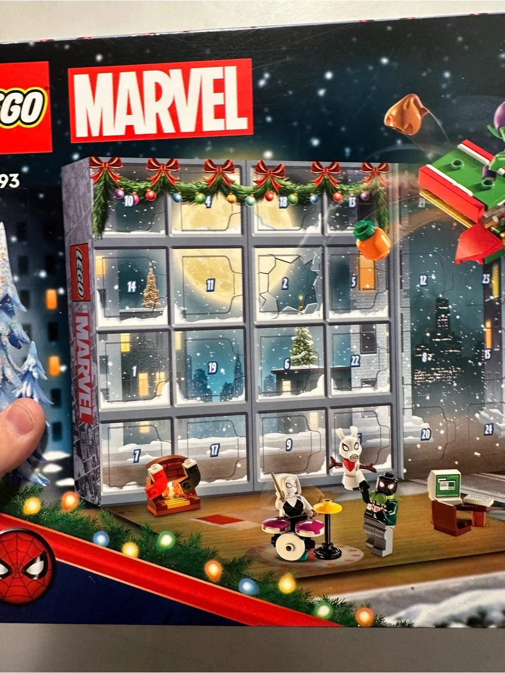 LEGO Marvel Spider-Man 2024 Advent Calendar Set 76293 – 246 Complete Box